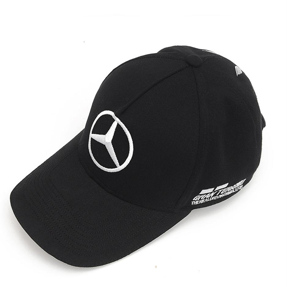 

Cap Mercedes Benz AMG F1 racing Baseball embroidered fashion casual295G, Black