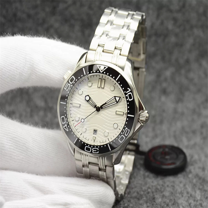 Sports Self wind Fashion Wristwatches montre de luxe Swim wristwatches sapphire mens automatic mechanical ceramics watches 41mm full stainless st-image-771789332