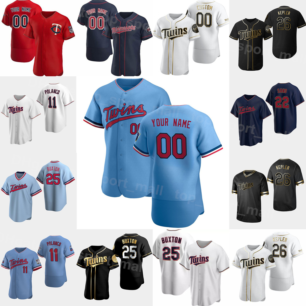 

Men Youth Women Baseball 26 Max Kepler Jersey 4 Carlos Correa 24 Gary Sanchez 11 Jorge Polanco 25 Byron Buxton 22 Miguel Sano 15 Gio Urshela 87 Jermaine Palacios Sport, Flexbase