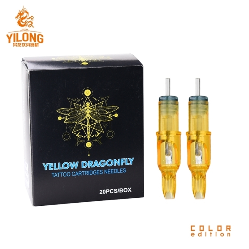 

Newest 20pcs RL RM M1RS Disposable Sterilized Tattoo Cartridge Needles For SemiPermanent Makeup Gun Machine 210608