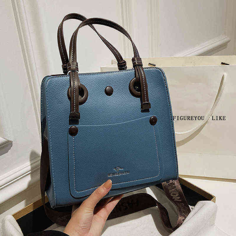 

Evening Bags women's autumn and winter new 2022 atmospheric handbag Korean version contrast color large capacity Single Shoulder Messenger 220211, Black