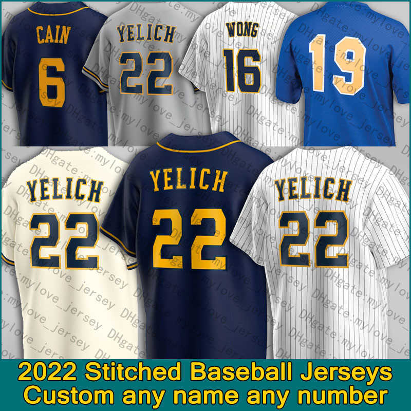 

Willy Adames Jerseys Milwaukee Rowdy Tellez Freddy Peralta Luis Urias Omar Narvaez Christian Yelich Eduardo Escobar Brewers Jace Peterson, Man custom jersey (njr)