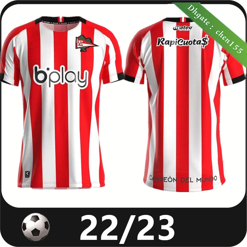 

2022 2023 Estudiantes de La Plata soccer jersey 22 23 home Pellegrini Zuqui BOSELLI DIAZ RODRiGUEZ LaPlata football shirt CAMISETA