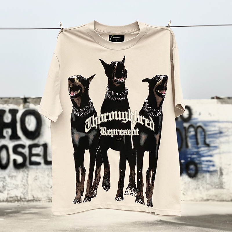 

vintage t shirt man plus size tshirts men's tee women oversized t-shirt kissed Doberman Pinscher short-sleeves hip hop casual high street tees loose couple T-shirt, Contact us