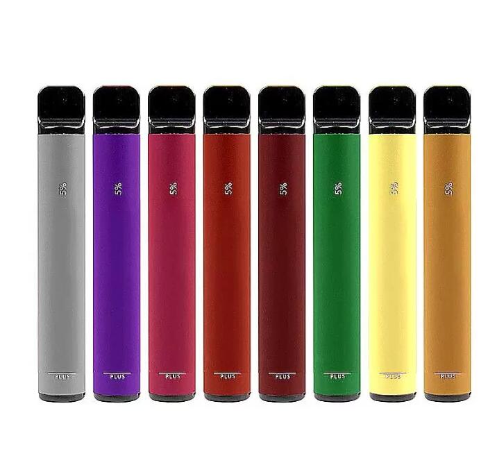 800 puffs bar plus 80 color Electronic Cigarettes disposable vape device Pod Pre-filled Starter Kit 550 Battery Vaporizer bang 1600 puffs xxl esc-image-759498922