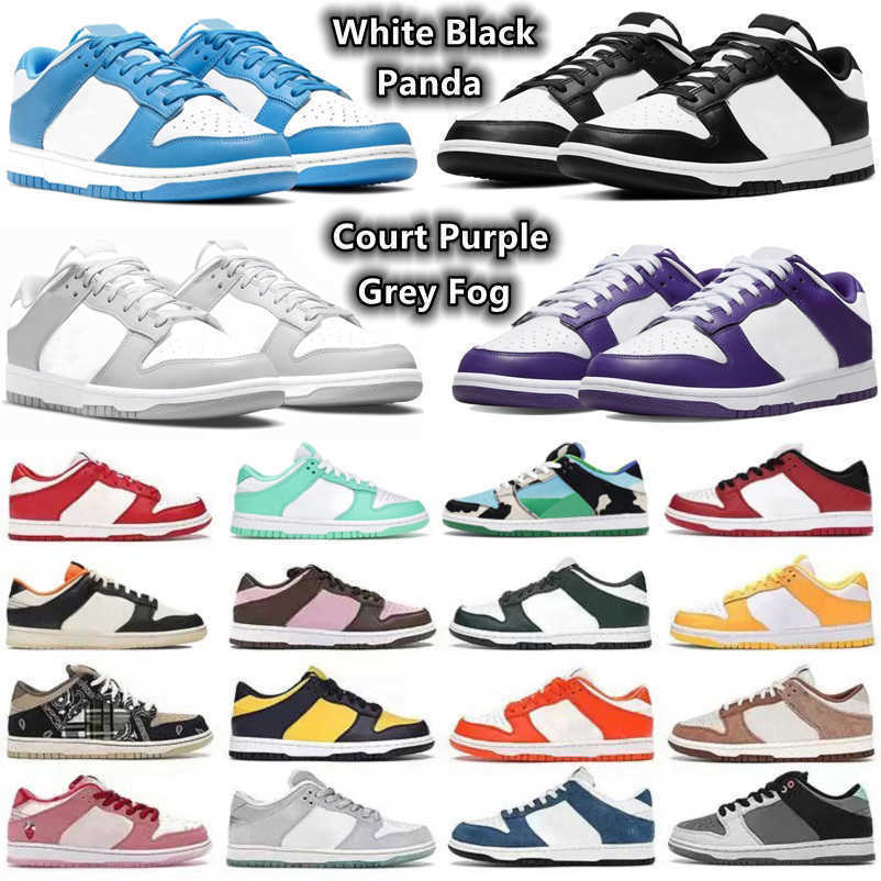 Chaussures de créateurs Hommes Baskets Sneaker Blanc Noir UNC Bleu Rouge Gris Brouillard Court Violet Photon Dust Sail Syracuse Michigan Trail Ke
