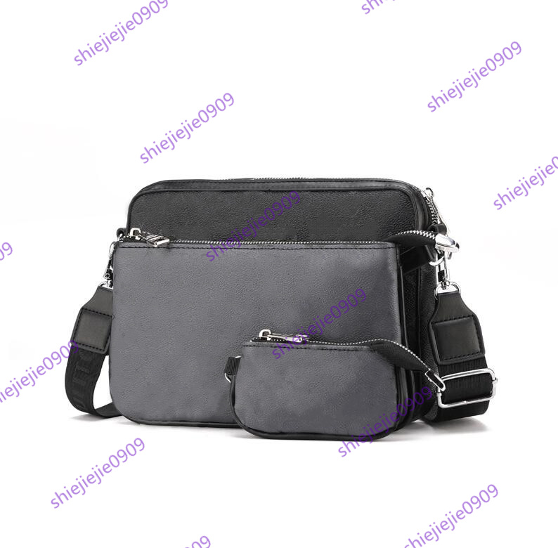 

Men's 3pcs Messenger Bag Multi Shoulder Crossbody Bags Leather Clutch Totes Women Designer Handbags Coin Purse