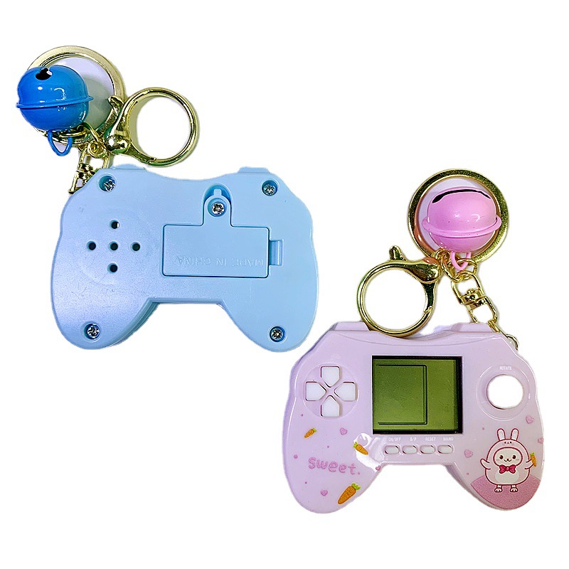 

Creative Portable Game Players children's Handheld Mini game toy Macaron classic educational cartoon student gift key chain