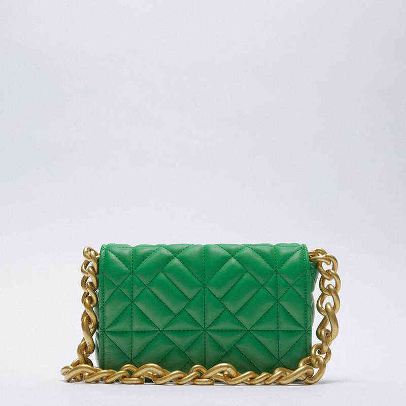 

Soft Pu Leather Chain Shoulder Bag Brand Design Casual Women Purses and Handbag Green Clutch Tote Bags for Women High Quality X220330, Pink--metal