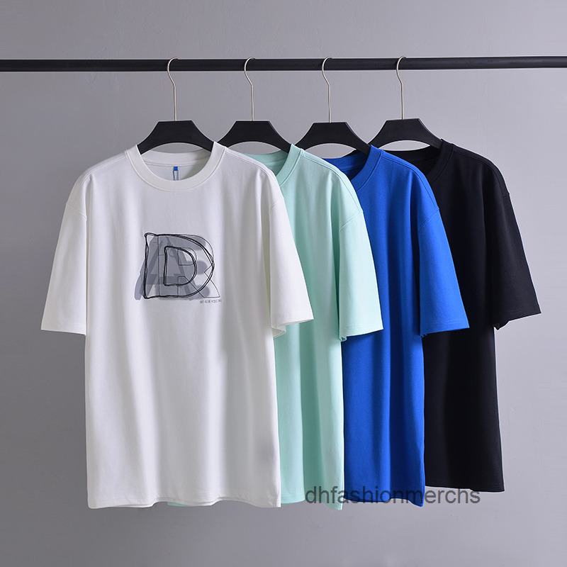 designer Women's T-Shirt Ader ghosting letter embroidery print short sleeve version tide brand round neck loose cotton for men and women ali