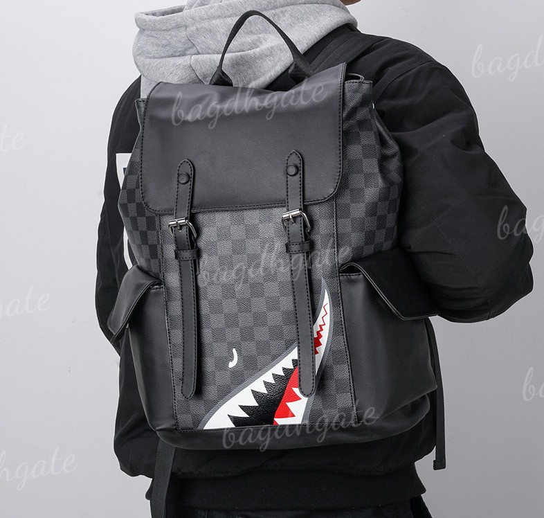 

HBP Designer luxury Bag Fashion Women Men New Style High quality and large capacity Student travel Water Ripple School Backpacks, Justbox