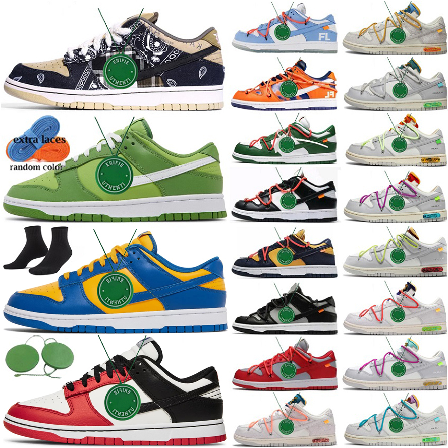 

Designers men women running shoes Low off unc Safari Mix shoes White Black Coast Green Glow Syracuse Purple Pulse Chunky sb Laser Orange mens sports sneakers, Color # 18