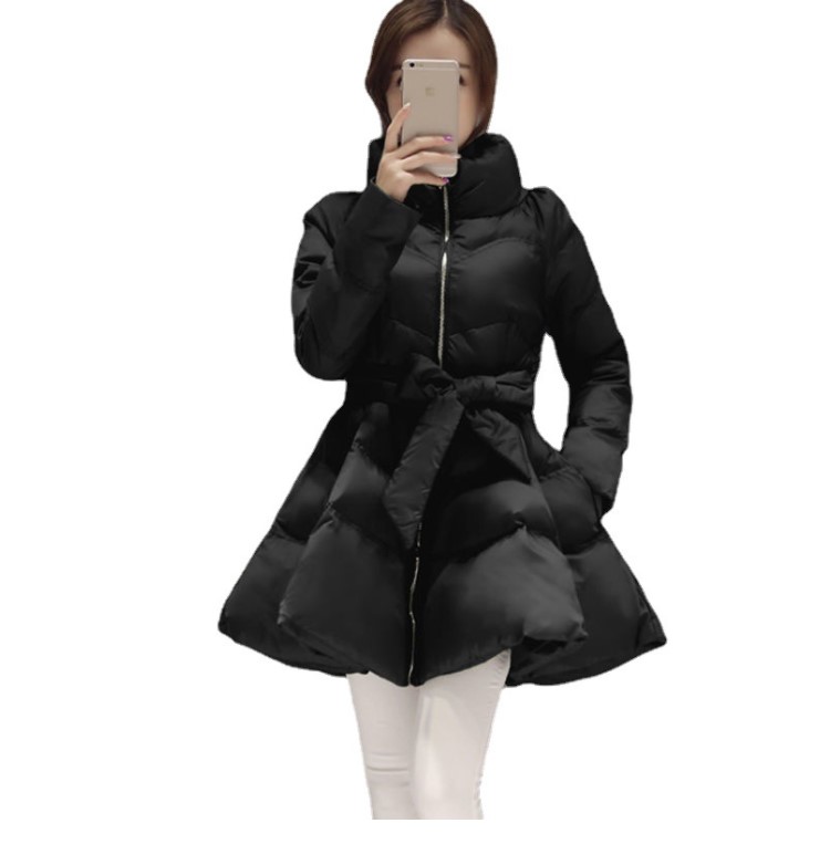 

2022 New Fashion winter Parkas women warm outwear Padded cotton Jacket coat Womens Clothing High Quality parkas manteau femme, Wine