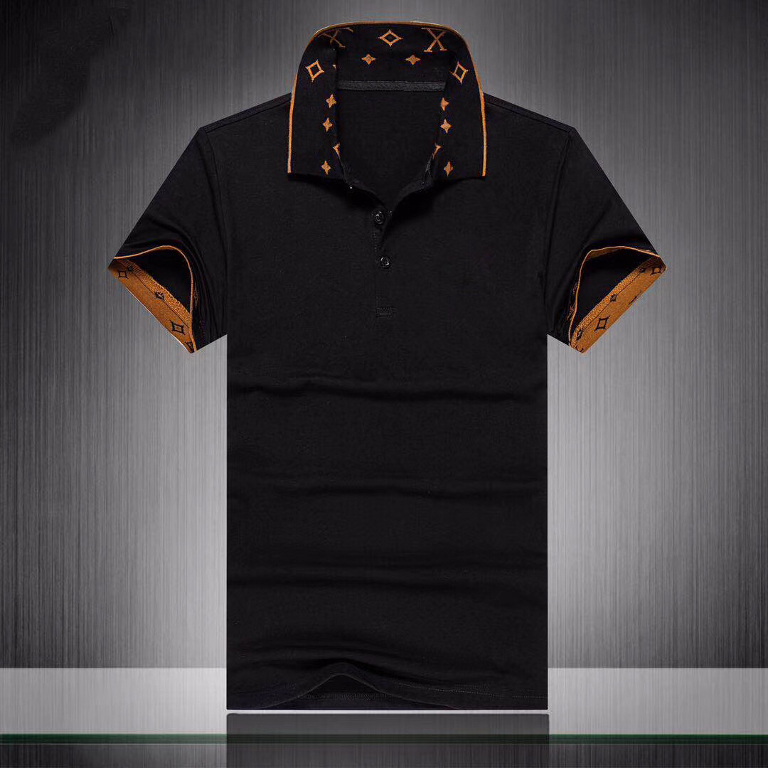Designer Men Polo Shirts Summer Mens Polos Tops Embroidery T Shirts Fashion Unisex High Street Casual Tees-image-763272334