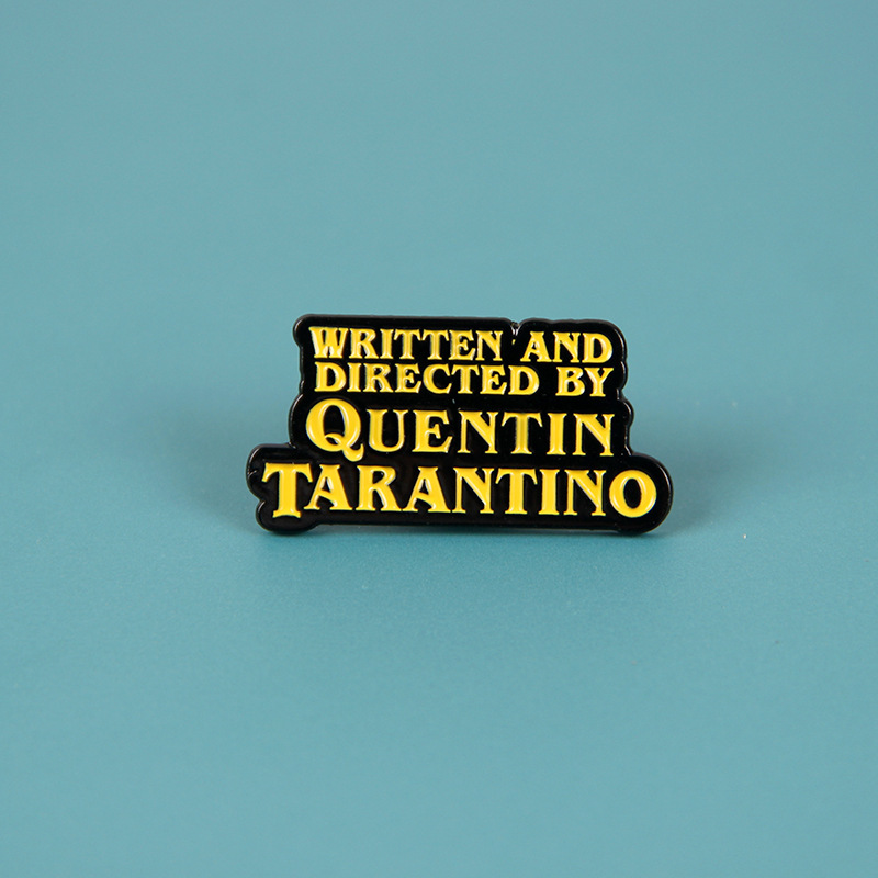 

Film and television surrounding Quentin Tarantino badge Movie Killing Bill fan brooch accessories, As picture