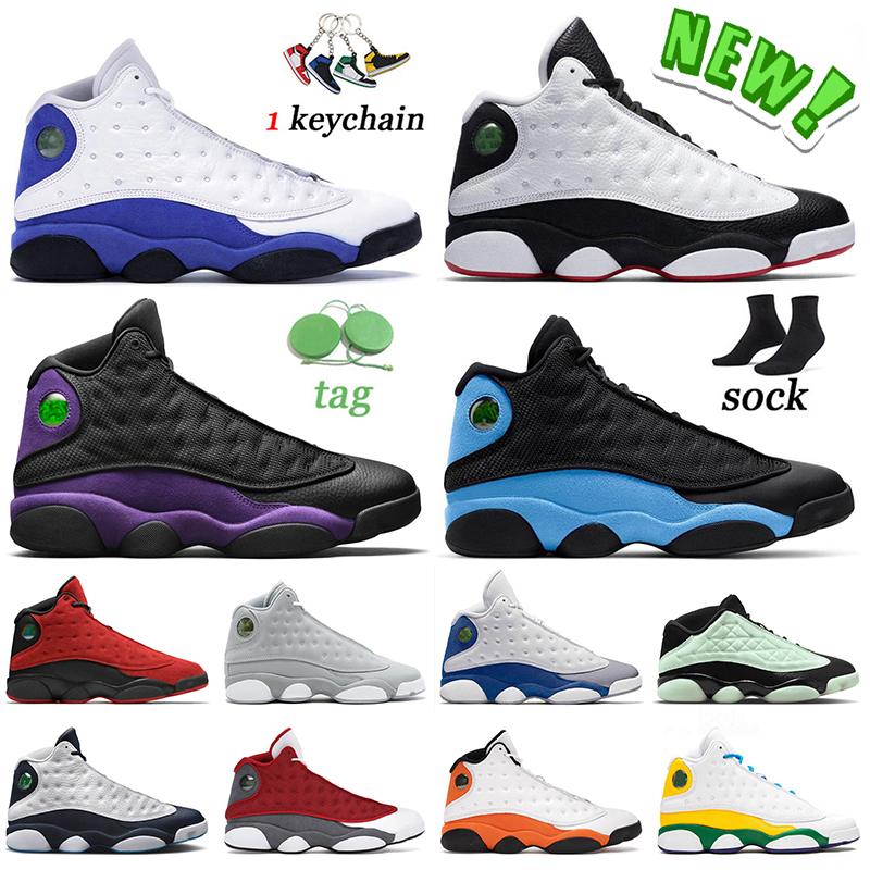 

2022 Fashion Jumpman 13 13s Mens Basketball Shoes Women Trainers Hyper Royal He Got Game Court Purple University Blue Reverse Bred Obsidian Sports Sneakers Size US13, D2 starfish 40-47
