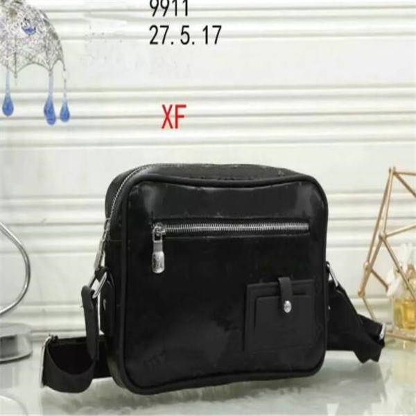 

Men shoulder bags designer cross body man messenger bag Satchels satchel fashion handbag Composite mini package backpack sacoche 9911#, Black