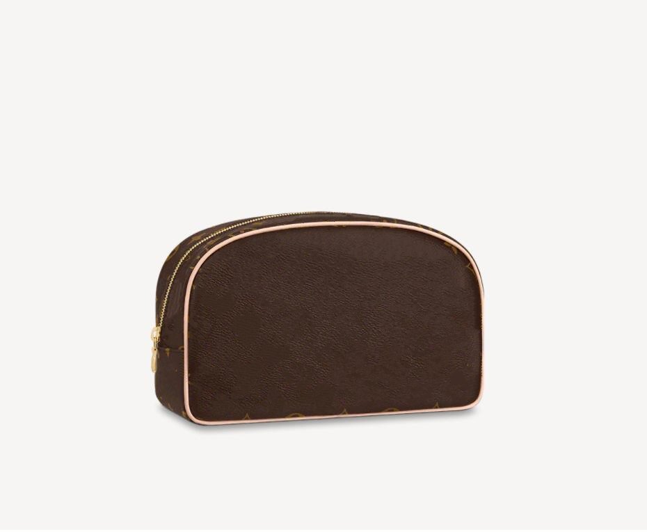

M47527 men women Fashion Casual Designer Cosmetic Bag Storage Bags Coin Purse High Quality 5A TOP Brown Flower Checkerboard Handbag, Shipping pay