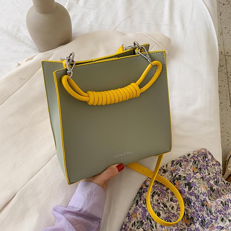 

Evening Bags Brand Original Design Fashion Bag 2022 Style Wild Simple Shoulder Messenger Square SimpleEvening, White