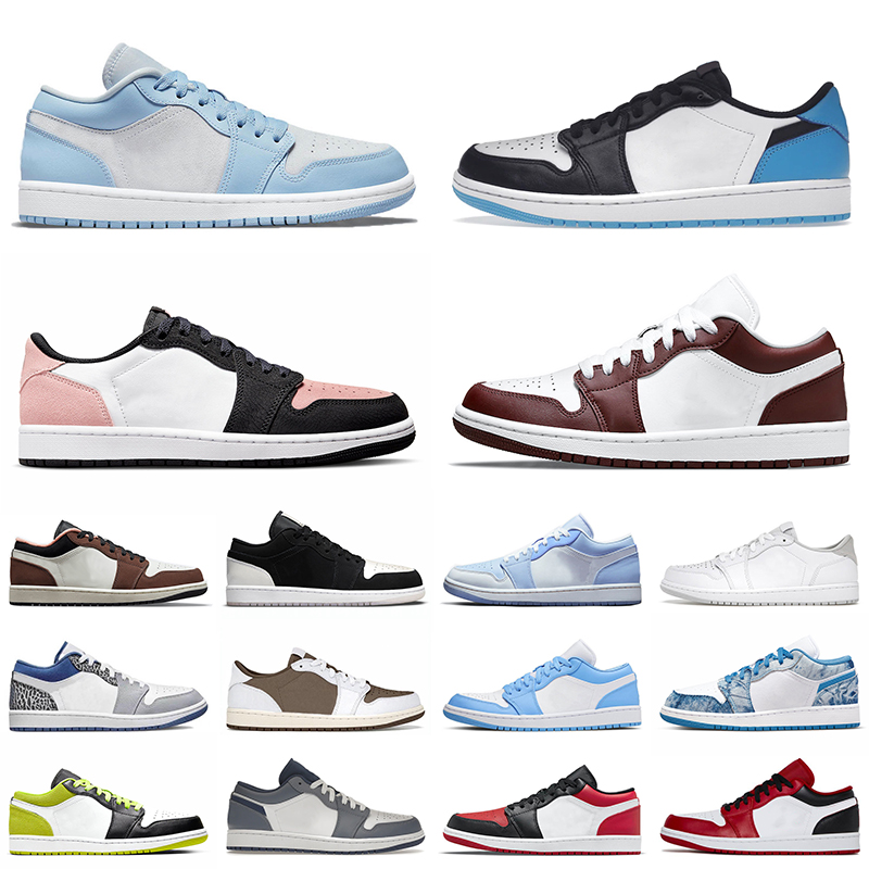

jumpman 1 low fashion top basketball shoes men women mocha 1s sneakers trainers Ashen Slate, 36-46 low crimson tint