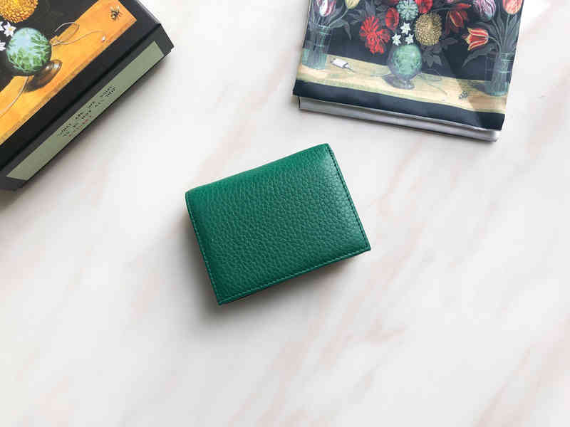 

New Style Women Card Holder Genuine Leather Luxury Designer Brands Top Quality Cow Wallet, Red