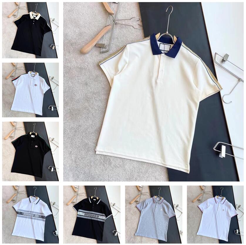 

Designer Men's Polos luxury t shirt Summer short Sleeve Men Women classic T-shirts senior top high quality size -3XL Breathable lapel top 11 kinds choice, Extra shipping fee