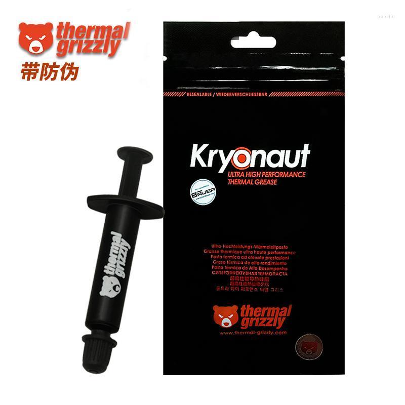 

Fans & Coolings 100% Original Germany Thermal Grizzly Kryonaut Paste Cooler Grease 12.5W/m.k Conductive Heatsink Plaster With CertificateFan