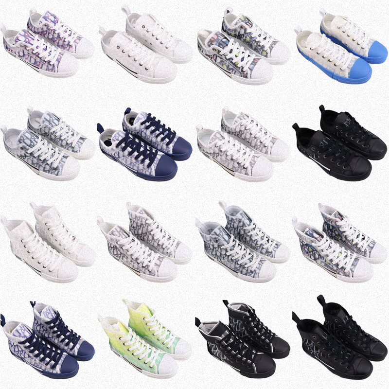 

b23 designer shoe low high oblique top quality canvas trainers sneaker men women breathable platform zapatos mens womens sneakers shoes dio dioe dior diors, 10