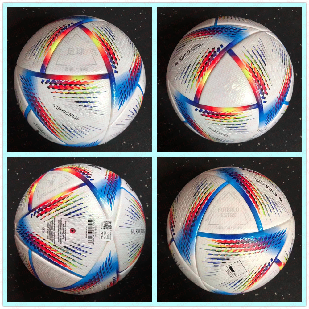 

Top quality World Cup 2022 soccer Ball Size 5 high-grade nice match football (Ship the balls without air)