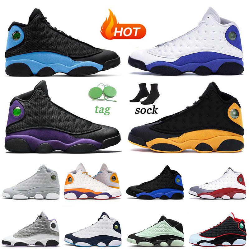 

Jumpman 13 13s XIII 2021 Arrival Basketball Shoes Court Purpl Soar Green Mens Women Starfish Hyper Royal University Blue Outdoor Trainers Sneakers Size 47, D2 starfish 40-47