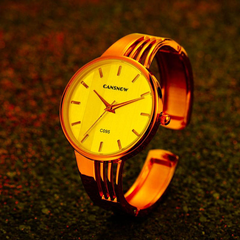 

Wristwatches Luxury Watches Women's Quartz Watch Stainless Steel Bracelet Casual Ladies Clock For Women Gold Rose RelogioWristwatches, Gold gold