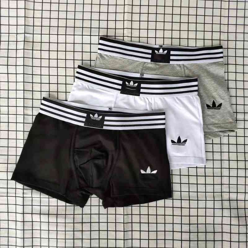 

Designer Luxury Clover Print Hip Hop Sexy Mens Underpants Boxers For Man Underwear Cueca Boxer 3 Pieces With Box Single Piece Can Take, 16