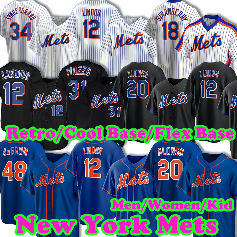 

Men's New 12 Francisco Lindor York 20 Pete Alonso Mets Jerseys KRAFTY CHRIS Dominic Smith Jacob deGrom Jeff McNeil Brandon Nimmo Michael Edwin Diaz Jeurys Familia, Custom flex base jersey