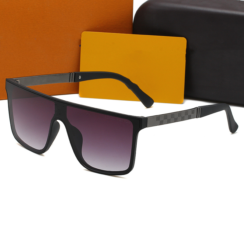 

Top luxury Sunglasses polaroid lens designer womens Mens Adumbral Goggle senior Eyewear For Women eyeglasses frame Vintage Metal Sun Glasses With Box 8286