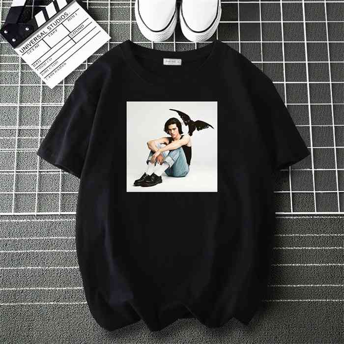 

Conan Gray Kid Krow Tee Shirt Men Wo Music Album Fashion T Shirt Brand Casual Loose Tops Male Hip Hop Harajuku T-Shirts