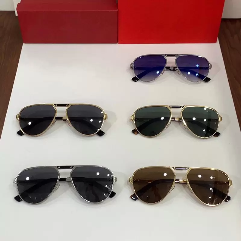 

Men Sunglasses For Women Latest Selling Fashion Sun Glasses Mens Sunglass Gafas De Sol Top Quality Glass UV400 Lens With Case 0101