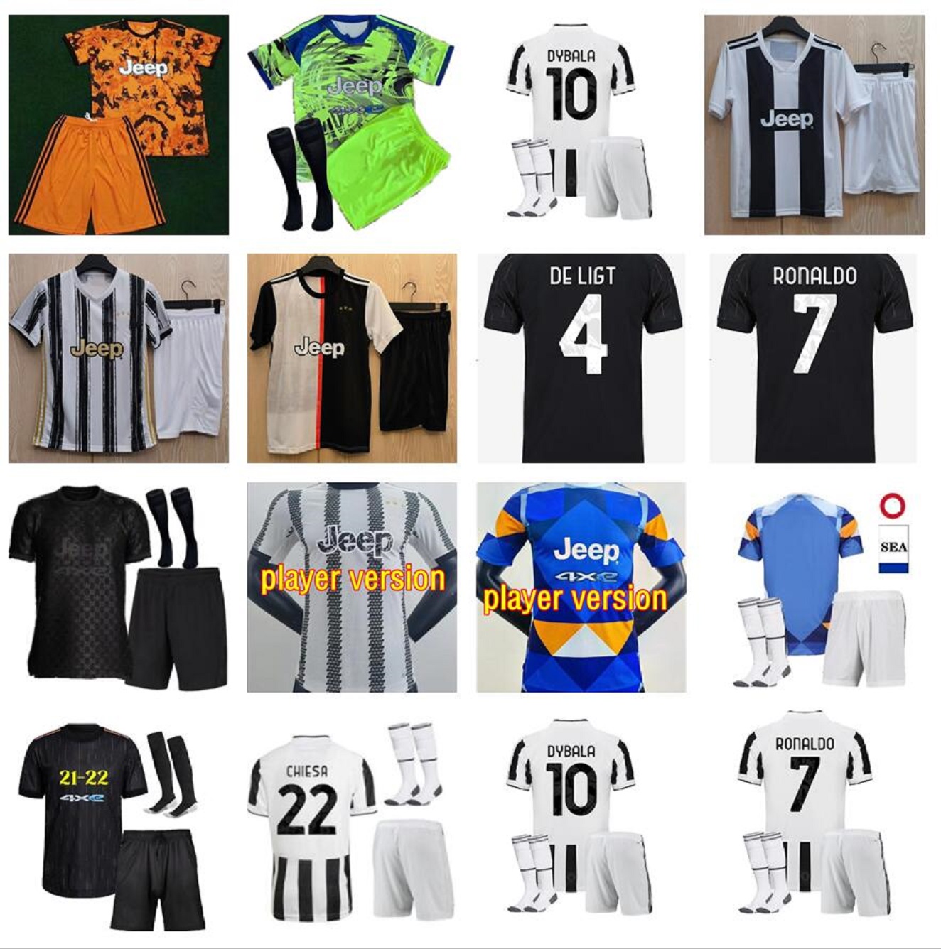 

4XL VLAHOVIC JUvEnTuS Soccer Jersey juve DYBALA CHIESA 2021 2022 bonucci Locatelli 21 22 MORATA McKENNIE CHIELLINI adults and kids 999, Kit