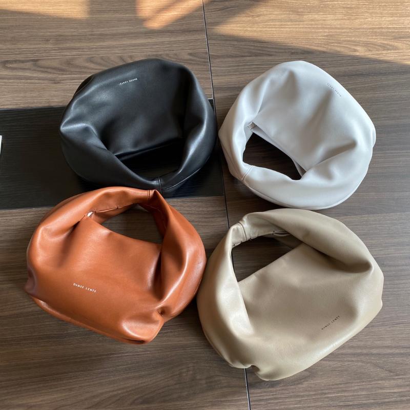 

Duffel Bags High Quality 2022 Lychee Autumn And Winter 100% First Layer Cowhide Leather Bag Cloud, Black