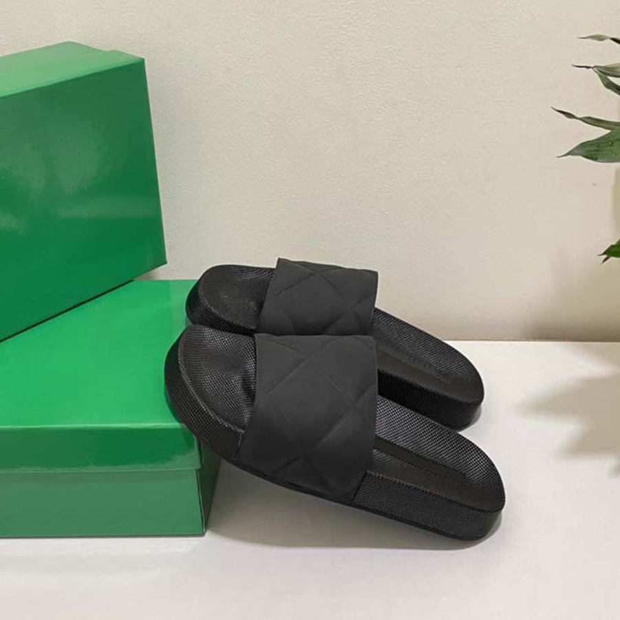 

Woman Man Sandals Slippers Shoes Solid color black and white green yellow slipper High Quality Sandal Casual Shoe Flat Slide Eu:35-45 02, #0