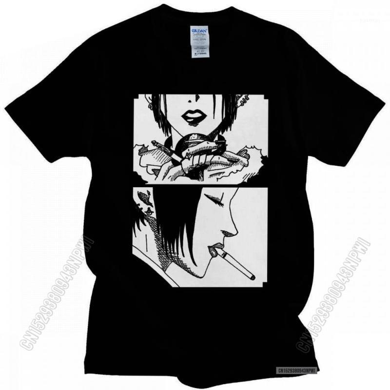 Men's T-Shirts Classic Nana Manga T Shirt Men Clothing Urban Harajuku T-Shirt Cotton Japanese Anime Tee Uniform Tshirt Streetwear Merch