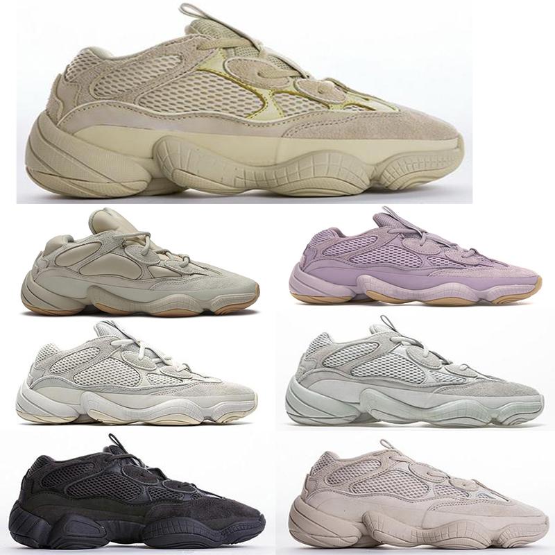 

2021 soft vision stone desert rat 500 running shoes bone white utility black salt super moon yellow men women stylist sneakers CML, 500 yellow 36-38 40-46