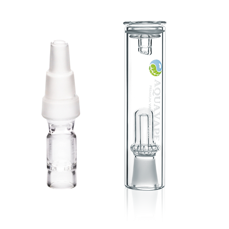 

Osgree Smoking accessory 3 in 1 Water Tool Adapter with AquaVape 14mm Female Water Bubbler Glass for arizer air 2 & max solo 2