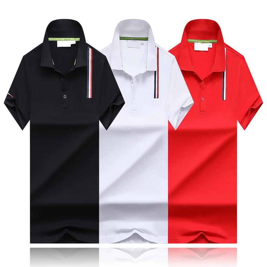 

22ss Mens Women Designer T-Shirts Printed Crocodile Polo tshirt Summer Fashion Casual Tee Stand Collar tshirts Short Sleeves Tops 275q, White2