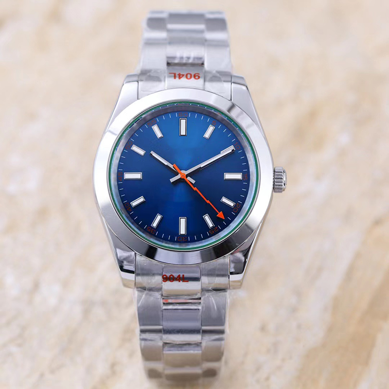 

Men's Watch Black 40mm Dial Automatic Mechanical Watch 904L Stainless Steel Design Waterproof Sapphire Luminous Watches, Tool