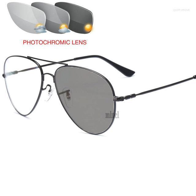 

Sunglasses Pilot Transition Pochromic Progressive Multi Focus Reading Glasses Men Women Multifocal Diopter FML