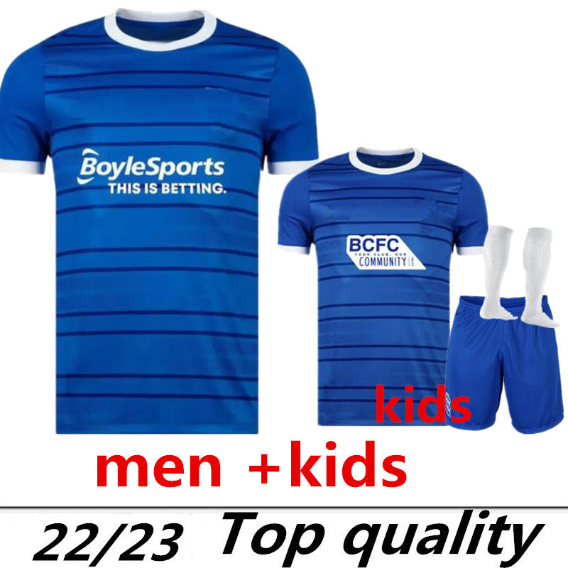 

22 23 Birmingham Soccer Jersey DEENEY BELA McGREE City FC 2022 2023 Home Adults Men new sponsor Kids Kit Full Set Football Shirts Short Socks PEDERSEN DEAN SUNJIC child