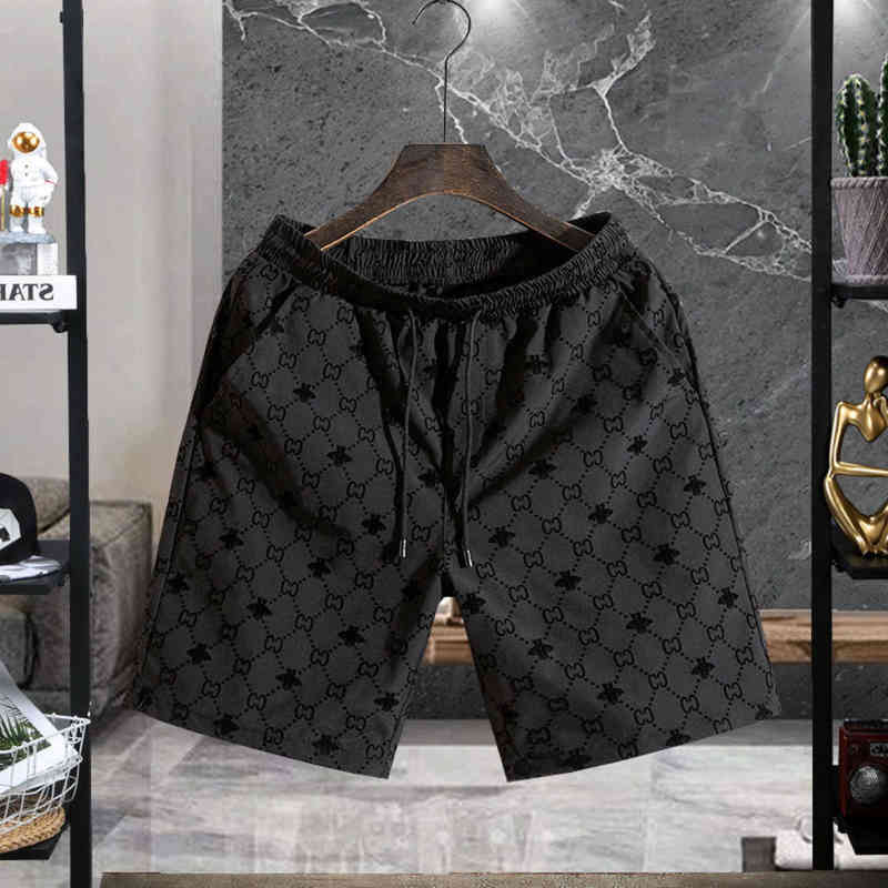 

Designer Basketball Swim Yoga Shorts Mens Womans Korean Fashion Summer Ultra-thin Casual Elastic Waist Sports Ice Silk Letter Printed Capris, Beauty head brown xysm shorts