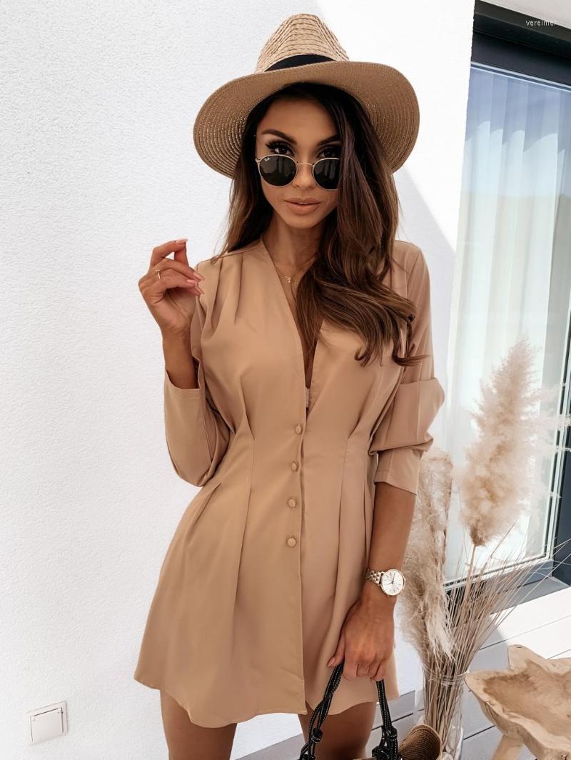 

Women's Blouses & Shirts Sexy Womens V-neck Button Autumn Long Sleeves Princess Ladies Party Clothes Size S-2XLWomen's Vere22, Black