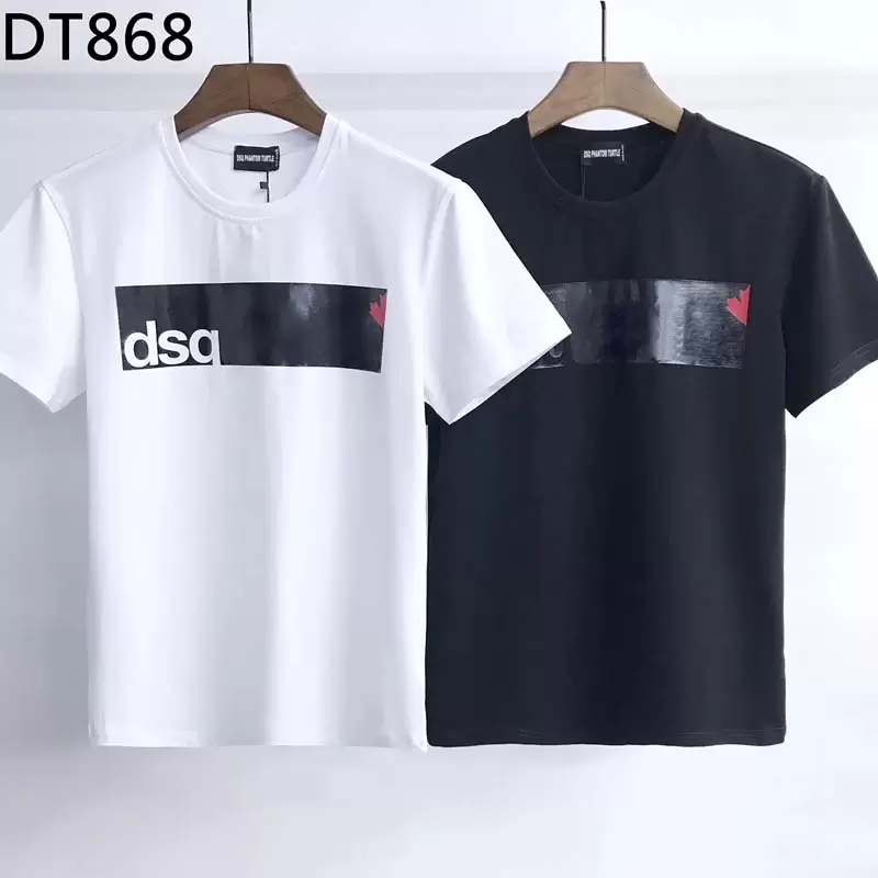 

DSQ PHANTOM TURTLE 2021SS New Mens Designer T shirt Paris fashion Tshirts Summer DSQ Pattern T-shirt Male Top Quality 100% Cotton Top 6641, 111