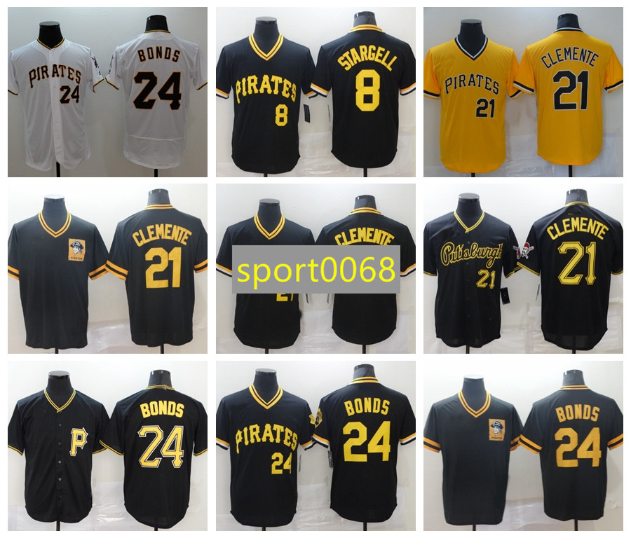 

Baseball Jerseys Pittsburgh''Pirates''men 21 Roberto Clemente 24 Archer 8 Willie Stargell 6 Starling Marte men women youth 0809, Nik logo